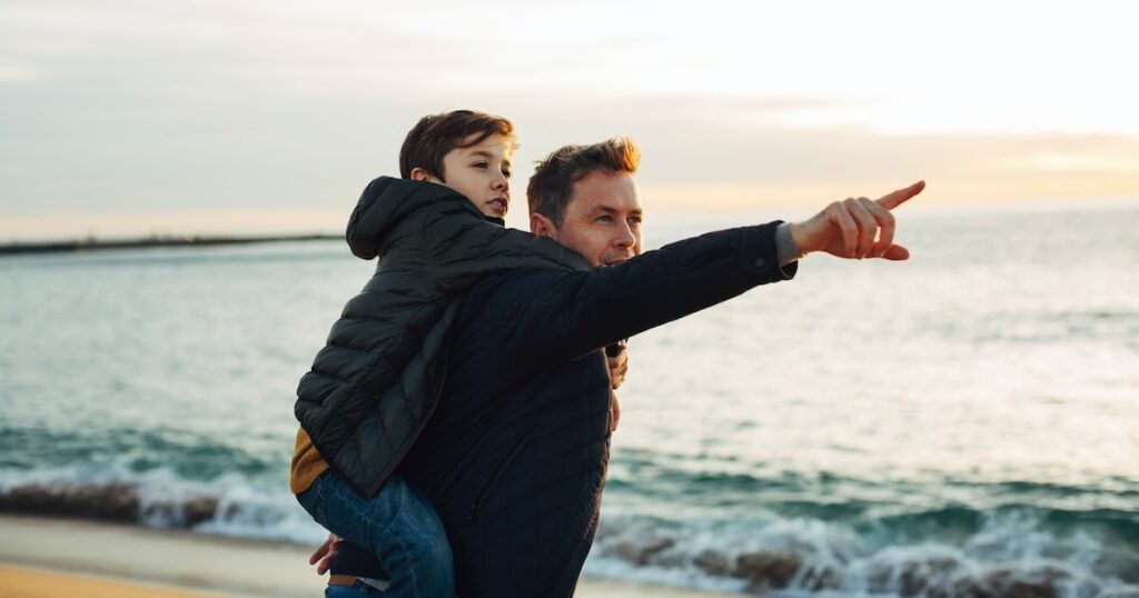 Être parent avec un dauphin n'est certainement pas aussi idiot qu'il y paraît