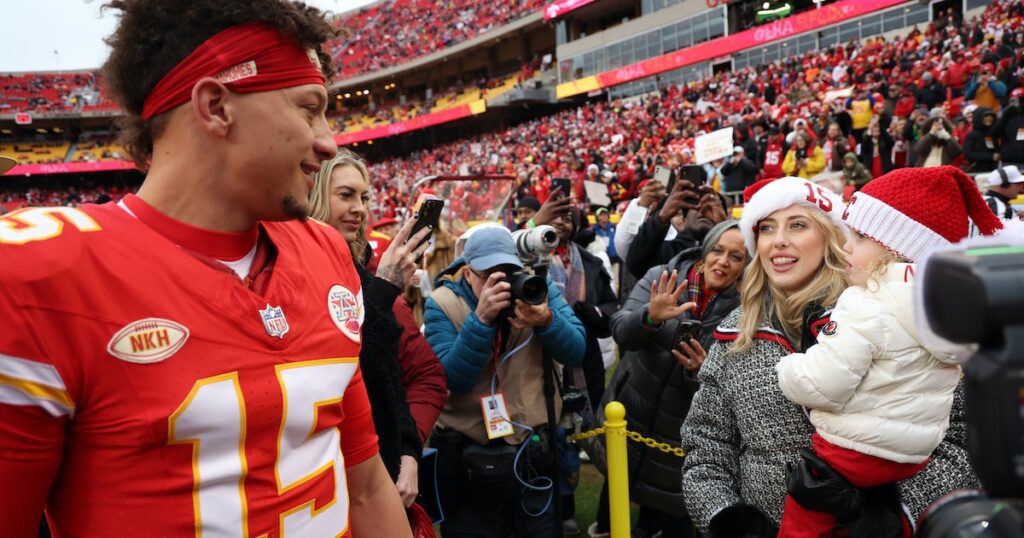 Patrick Mahomes est sérieux à l'idée que son fils perpétue cet héritage de nom de bébé