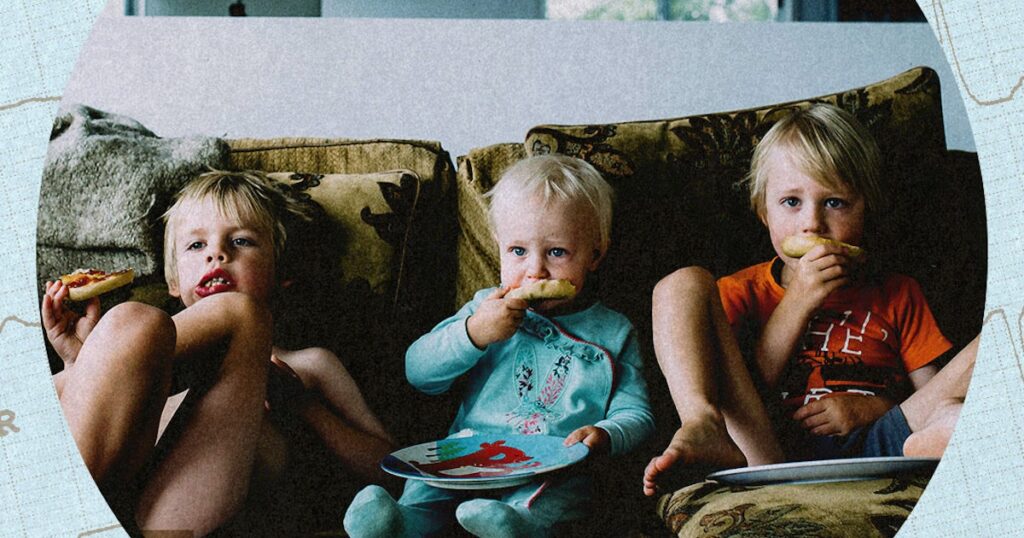 Une raison très importante de ne pas montrer d’émissions de télévision pour enfants et adultes