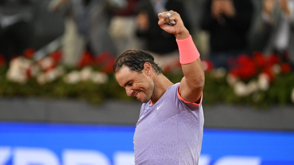 Rafa Nadal recupera su pegada a gran nivel y vence al australiano Miñaur en el Mutua Madrid Open
