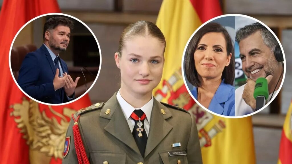 Alsina, Ana Pastor, Rufián, Monedero y más escriben cartas a la princesa Leonor