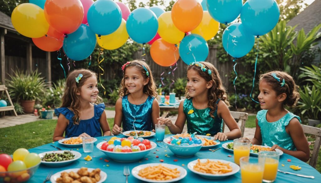 Créer une fête d'anniversaire enchantée : idées pour une journée sous-marine