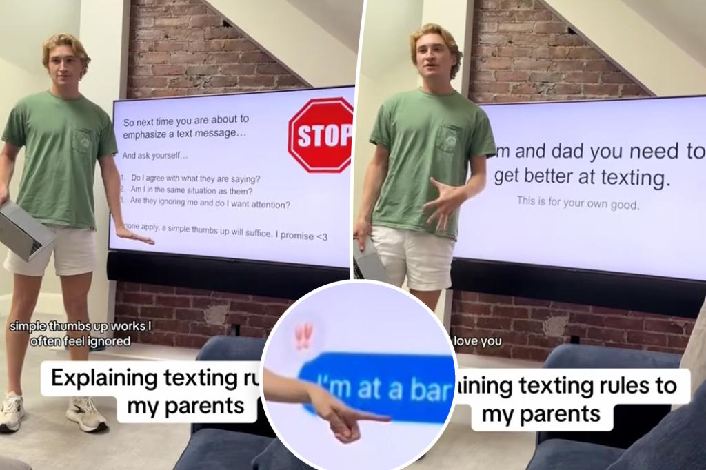 Gen Z enseigne aux parents des SMS à l'étiquette