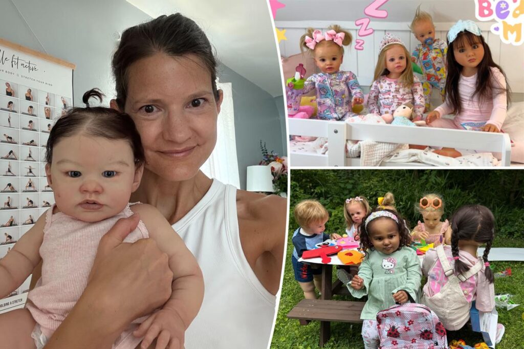 Exclusif | Doll Mom gagne 200 000 $ par an en jouant avec de faux bébés