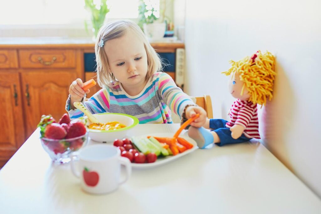Votre enfant est plus susceptible de manger des légumes si vous respectez une habitude de grossesse facile