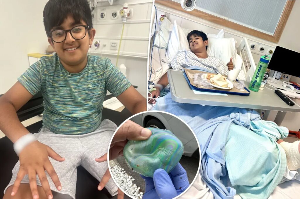 Un garçon hospitalisé après avoir laissé le cube NeeDoh sur le rebord de la fenêtre