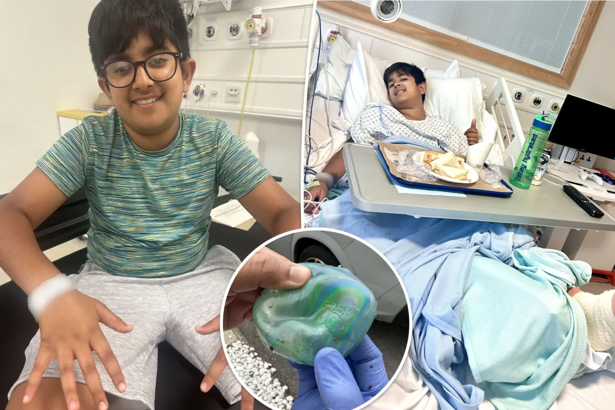 Un garçon hospitalisé après avoir laissé le cube NeeDoh sur le rebord de la fenêtre