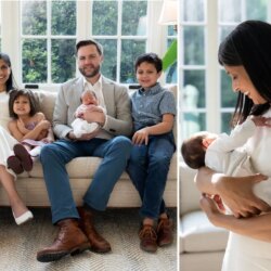 La deuxième dame Usha Vance parle du nouveau bébé, de la gestion de 4 enfants et de la maternité