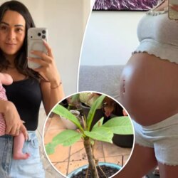 Maman enterre le placenta et l&rsquo;arrose avec du lait maternel dans le cadre d&rsquo;un rituel traditionnel balinais