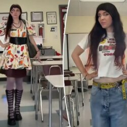 Un enseignant californien critiqué pour ses tenues de classe « distrayantes »