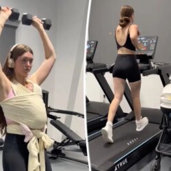 Une maman influenceuse critiquée pour avoir fait des exercices « dangereux » avec un nouveau-né