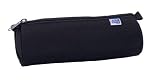 Oxford, Favoris, Trousse Ronde, 1 Compartiment Zippé, 22 x 7 x 7 cm, Noir