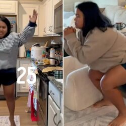 Je fais un squat à chaque fois que mon enfant dit « maman » – les gens disent que je serai « quadzilla » dans une semaine