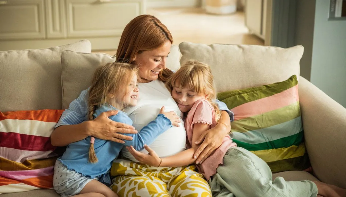 Deuxième mère enceinte