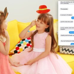 Maman envoie à un autre parent une facture de 31 $ pour organiser une date de jeu